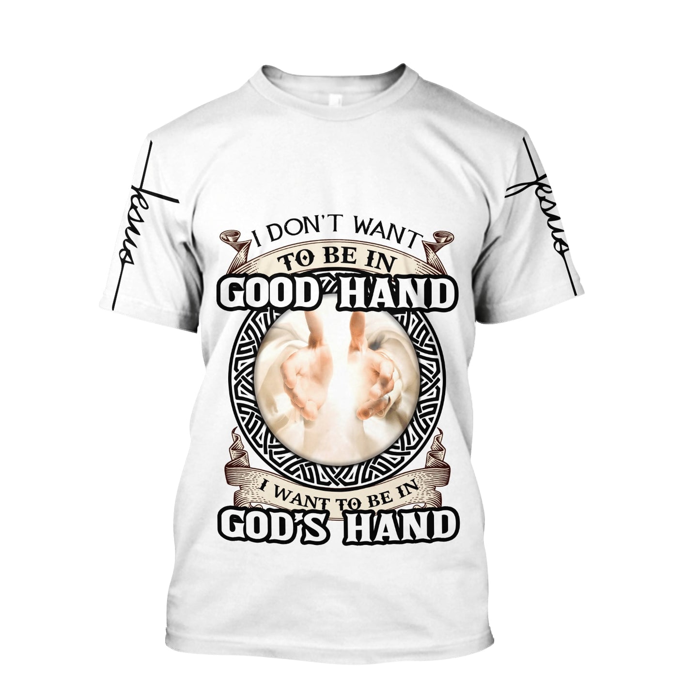 Easter Day Christian Hand Of God Jesus Customized Shirt Am Style - Christian 3d Shirts For Men Women