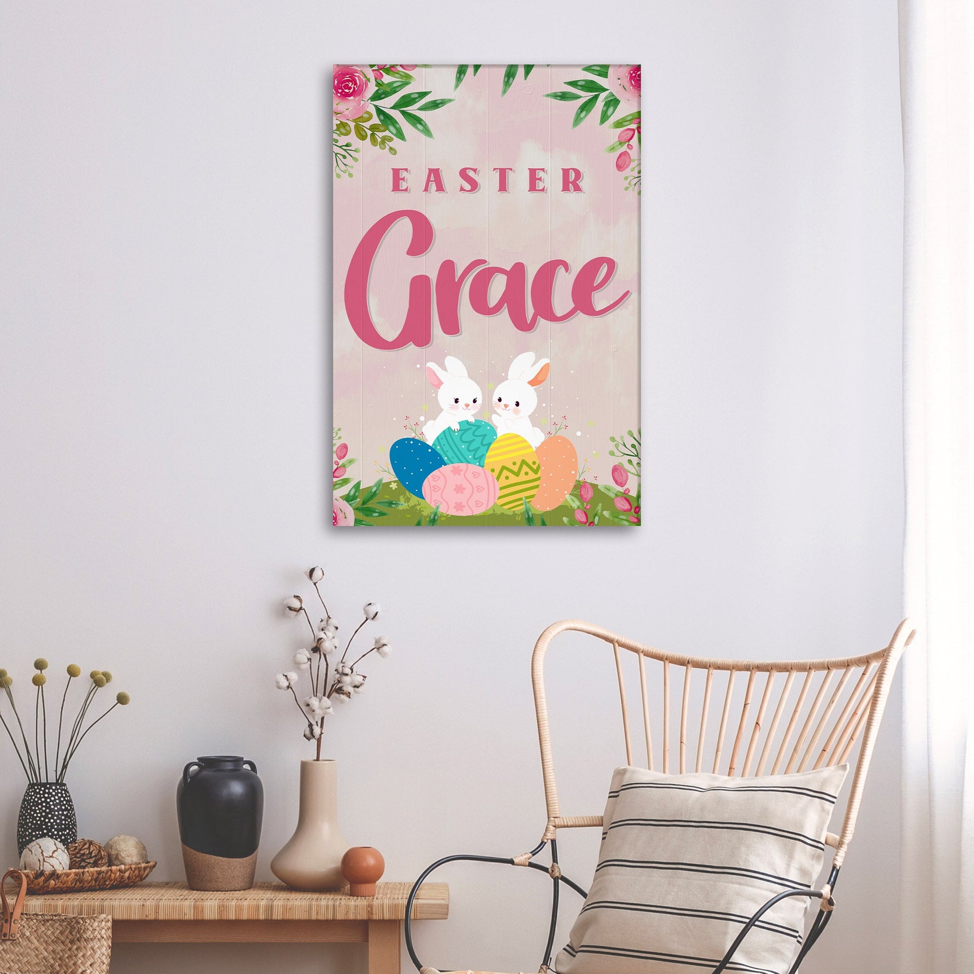 Easter Grace Canvas Wall Art - Easter Canvas Pictures - Religious Wall Decor