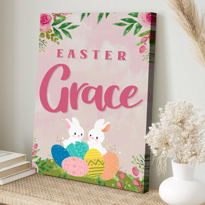 Easter Grace Canvas Wall Art - Easter Canvas Pictures - Religious Wall Decor
