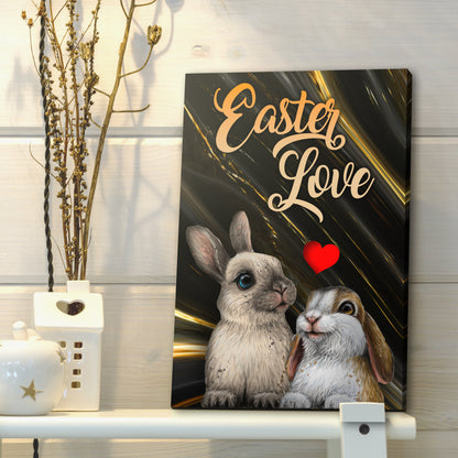 Easter Love Canvas Wall Art - Easter Canvas Pictures - Religious Wall Decor