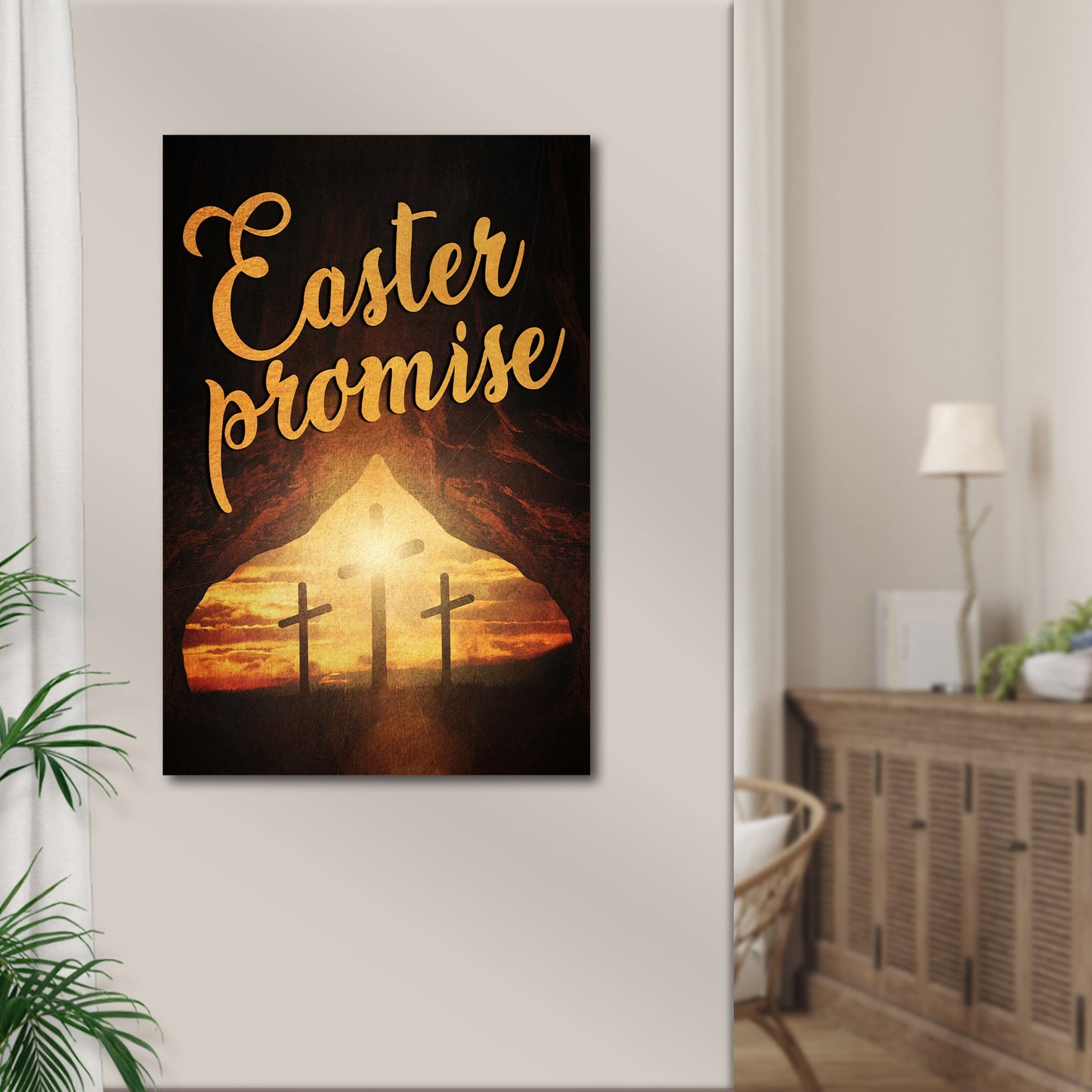 Easter Promise Canvas Wall Art - Easter Canvas Pictures - Religious Wall Decor