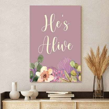 Easter Wall Art Spring Decoration - Jesus Christ Canvas - Christian Wall Art - Religious Canvas Art