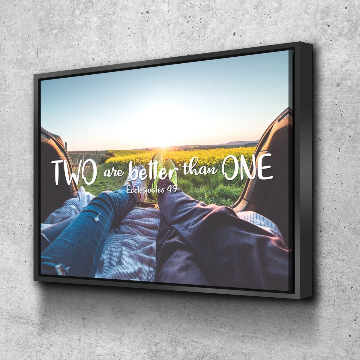 Ecclesiastes 49 Canvas Wall Art Print - Christian Canvas Wall Art