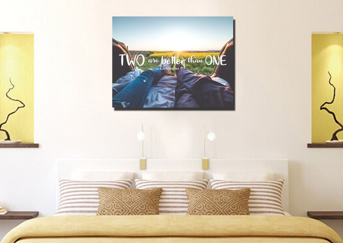 Ecclesiastes 49 Canvas Wall Art Print - Christian Canvas Wall Art