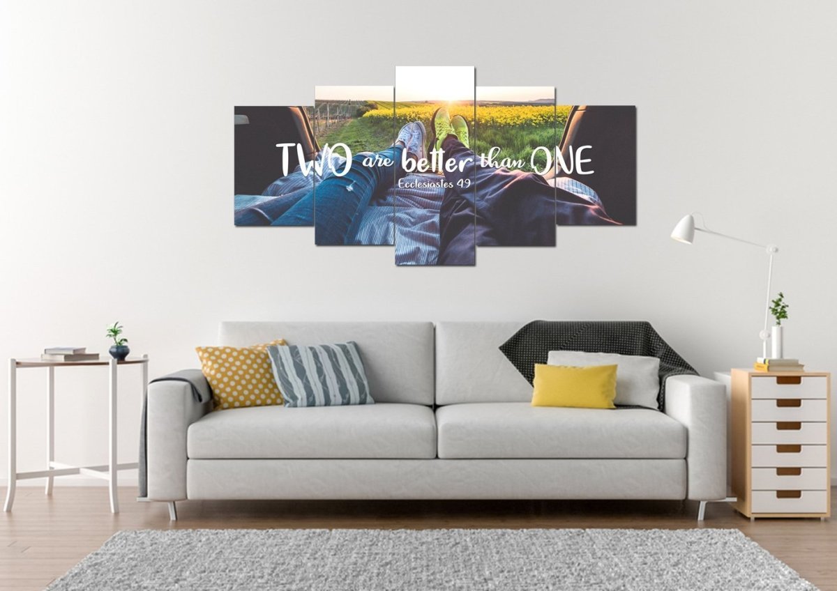 Ecclesiastes 49 Canvas Wall Art Print - Christian Canvas Wall Art