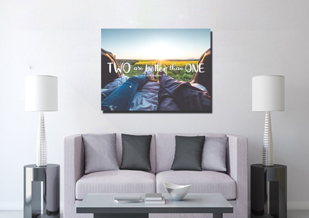 Ecclesiastes 49 Canvas Wall Art Print - Christian Canvas Wall Art