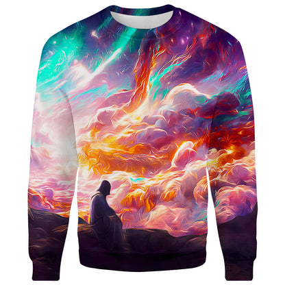 Elijah Meets God From The Cave 1st Kings 19 God Hoodie 3d - God Gift For Christian