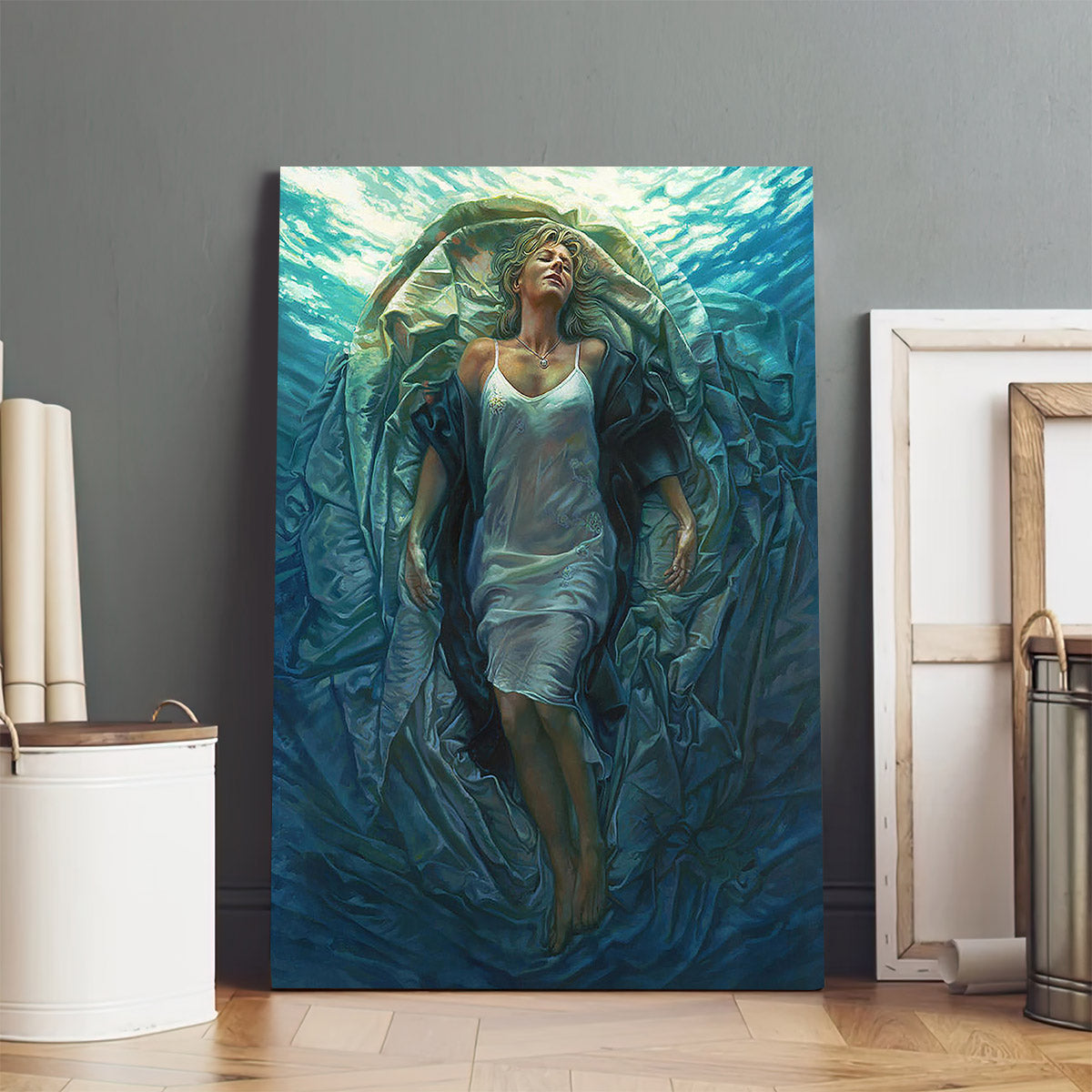 Emerge Painting  Canvas Wall Art - Jesus Canvas Pictures - Christian Wall Art