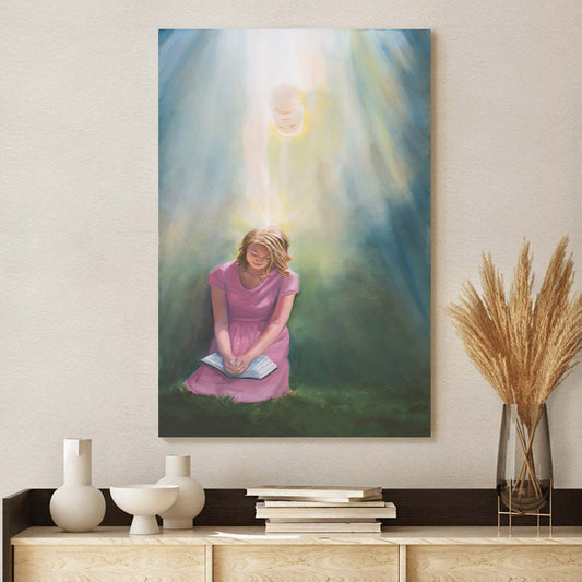 Enlightenment Canvas Picture - Jesus Canvas Wall Art - Christian Wall Art
