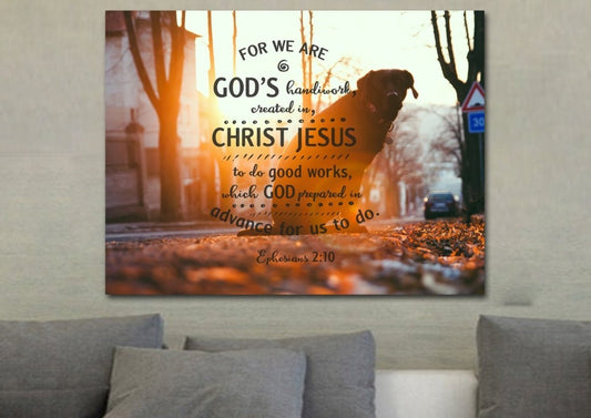 Ephesians 210 Canvas Wall Art Print - Christian Canvas Wall Art