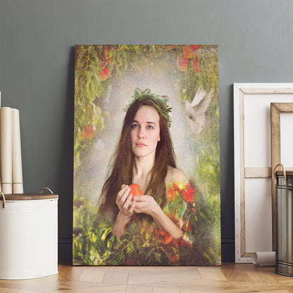 Eve Canvas Wall Art - Jesus Canvas Pictures - Christian Canvas Wall Art