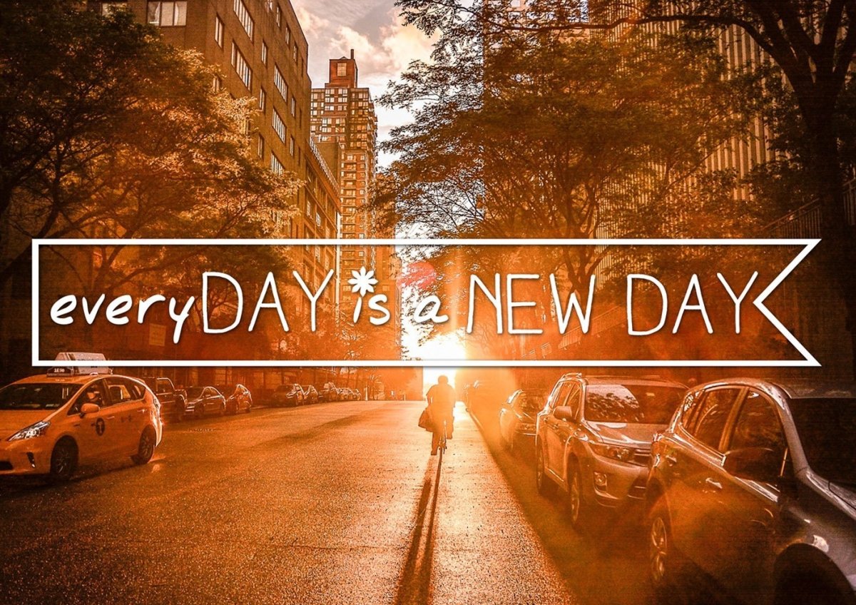 Everyday Is A New Day Canvas Wall Art Print - Christian Canvas Wall Art