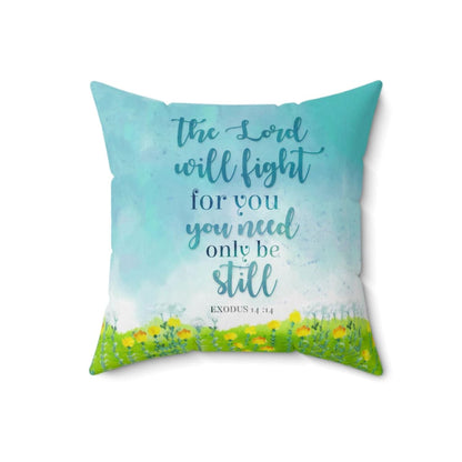 Exodus 1414 The Lord Will Fight For You Pillow