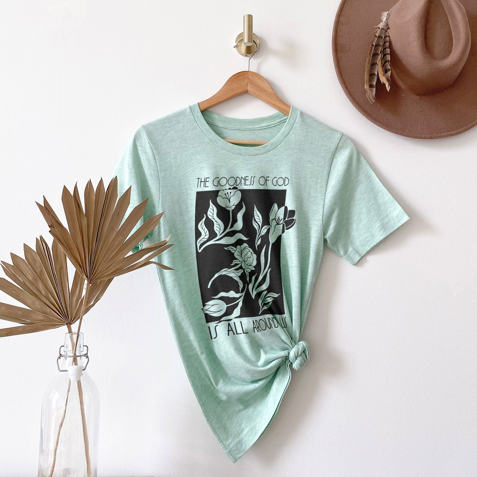 The Goodness Of God Tee Shirts For Women - Christian Shirts for Women - Religious Tee Shirts