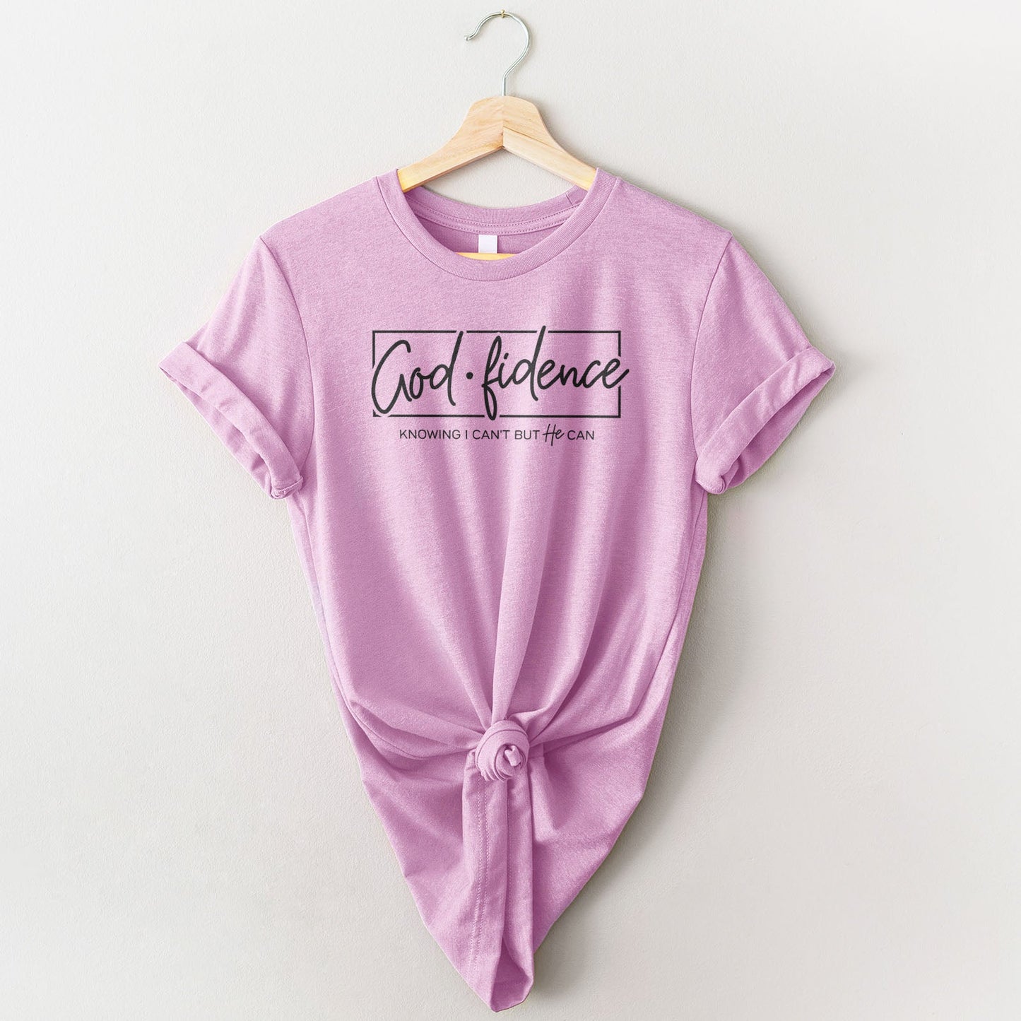 Godfidence Tee Shirts For Women - Christian Shirts for Women - Religious Tee Shirts