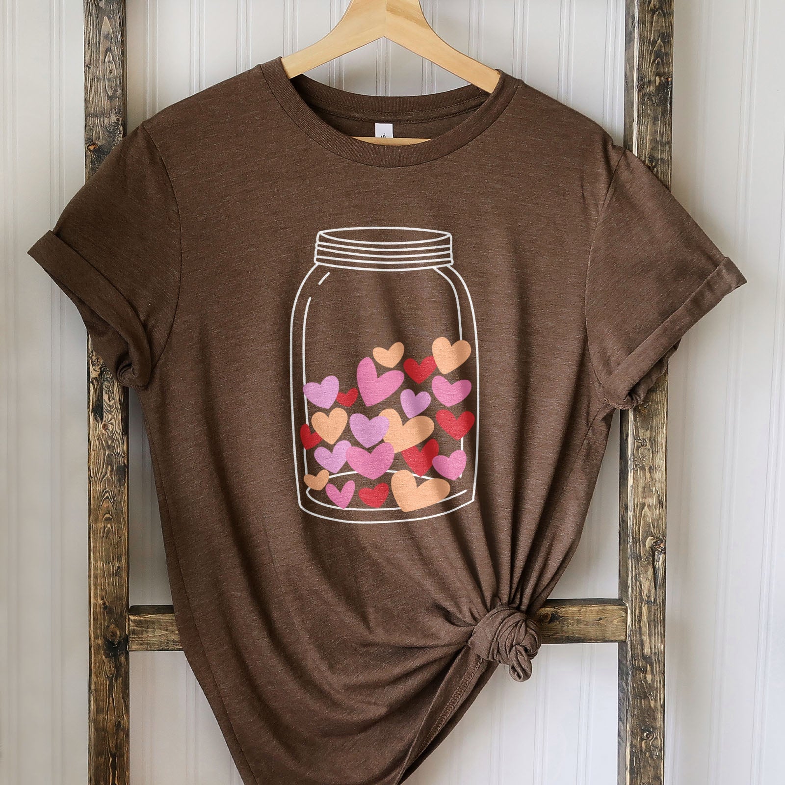 Jar of Hearts Tee Shirts For Women - Christian Shirts for Women - Religious Tee Shirts