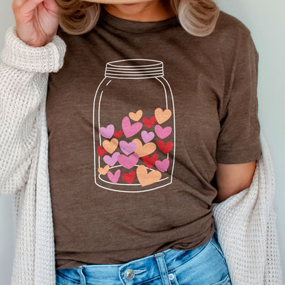 Jar of Hearts Tee Shirts For Women - Christian Shirts for Women - Religious Tee Shirts