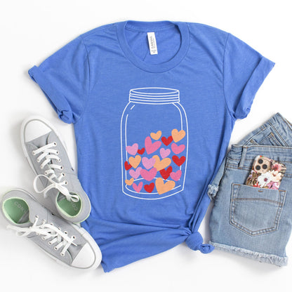 Jar of Hearts Tee Shirts For Women - Christian Shirts for Women - Religious Tee Shirts