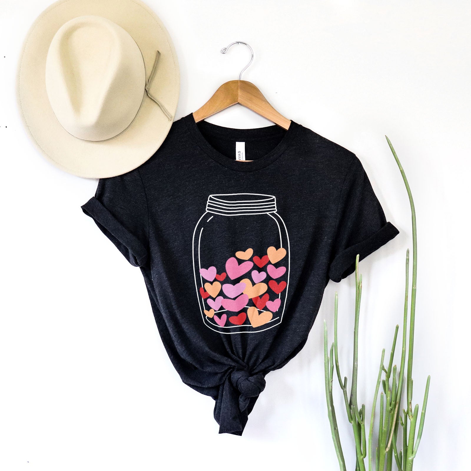 Jar of Hearts Tee Shirts For Women - Christian Shirts for Women - Religious Tee Shirts