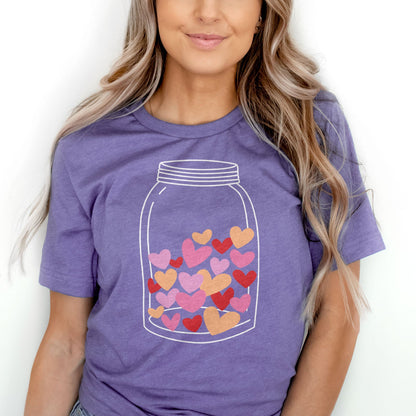 Jar of Hearts Tee Shirts For Women - Christian Shirts for Women - Religious Tee Shirts
