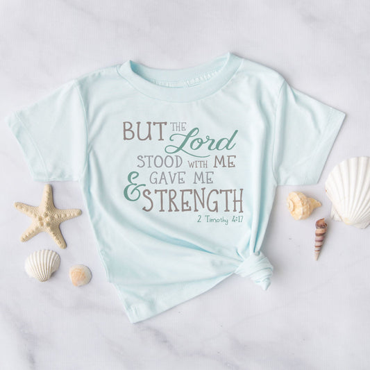 But The Lord Stood With Me And Gave Me Tee Shirts For Women - Christian Shirts for Women - Religious Tee Shirts