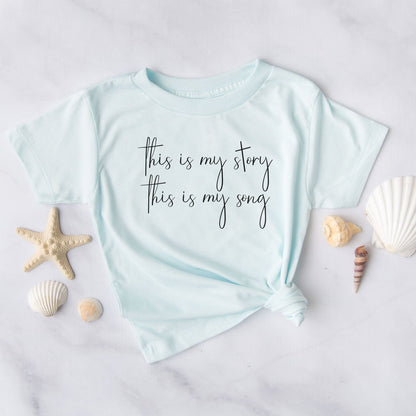This Is My Story This Is My Song Tee Shirts For Women - Christian Shirts for Women - Religious Tee Shirts