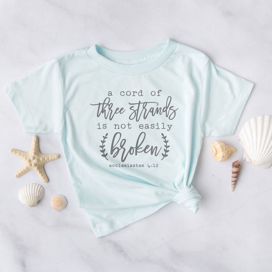 A Cord Of Three Strands Tee Shirts For Women - Christian Shirts for Women - Religious Tee Shirts