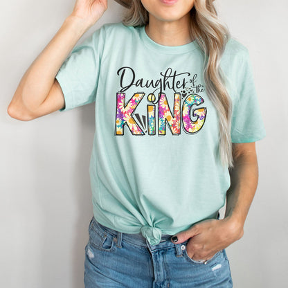 Daughter Of The King Tee Shirts For Women - Christian Shirts for Women - Religious Tee Shirts