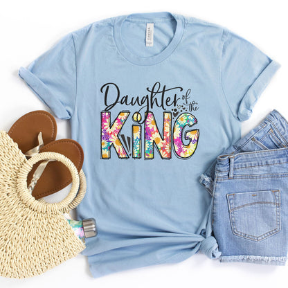 Daughter Of The King Tee Shirts For Women - Christian Shirts for Women - Religious Tee Shirts