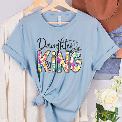 Daughter Of The King Tee Shirts For Women - Christian Shirts for Women - Religious Tee Shirts