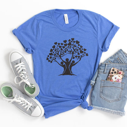 Family Tree Tee Shirts For Women - Christian Shirts for Women - Religious Tee Shirts