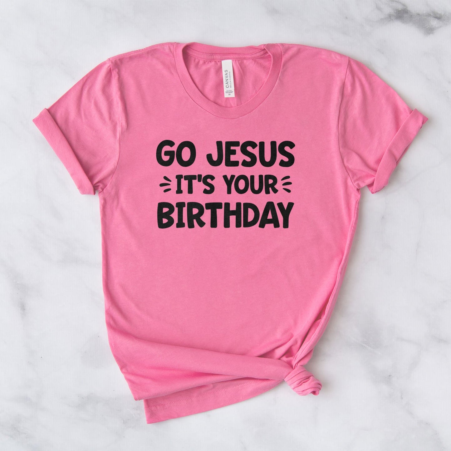 Go Jesus Tee Shirts For Women - Christian Shirts for Women - Religious Tee Shirts