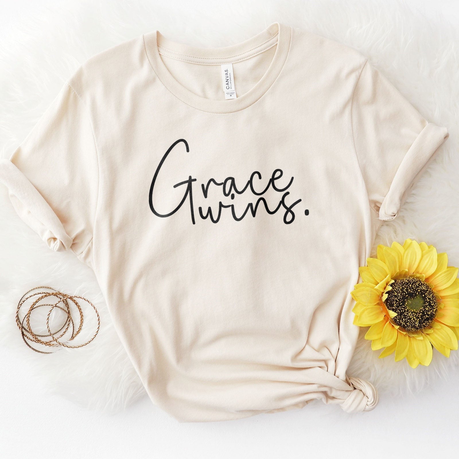 Grace Wins Tee Shirts For Women - Christian Shirts for Women - Religious Tee Shirts