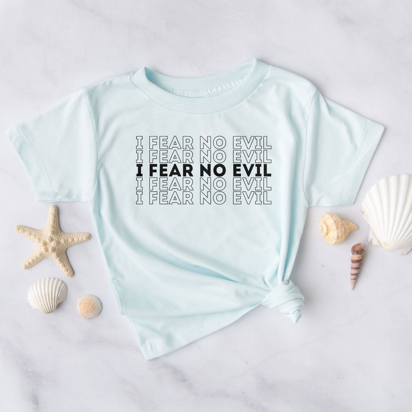 I Fear No Evil Tee Shirts For Women - Christian Shirts for Women - Religious Tee Shirts
