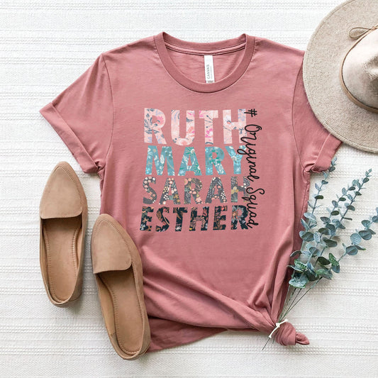 Original Squad Tee Shirts For Women - Christian Shirts for Women - Religious Tee Shirts