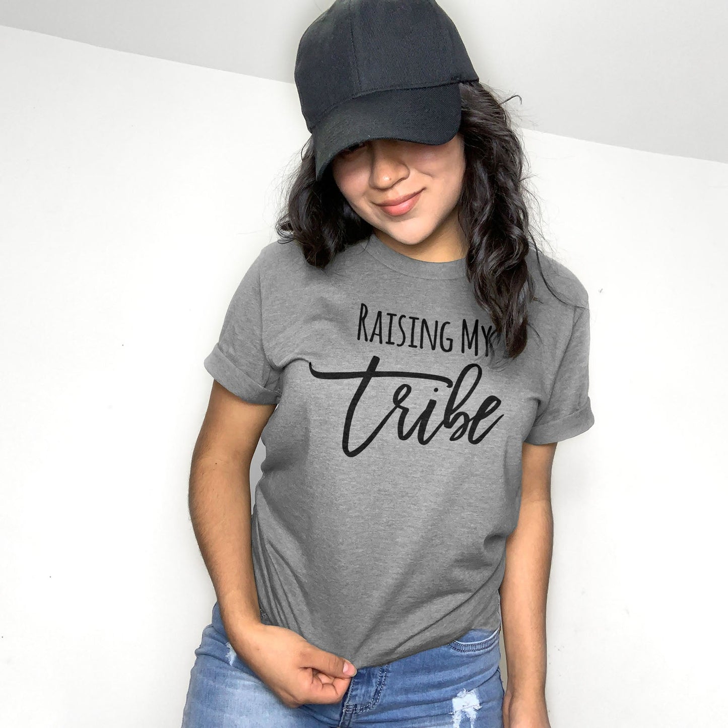 Raising My Tribe Tee Shirts For Women - Christian Shirts for Women - Religious Tee Shirts