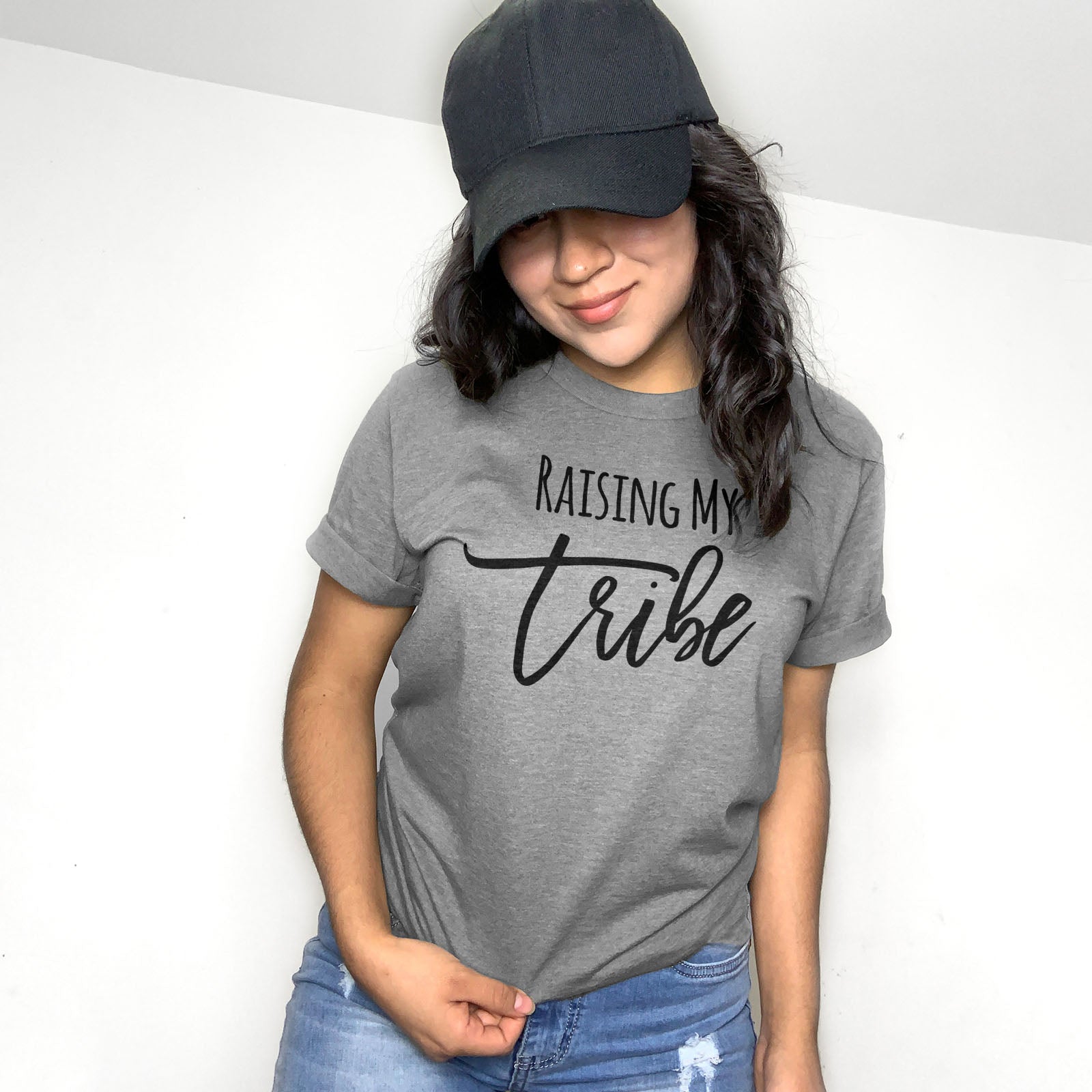 Raising My Tribe Tee Shirts For Women - Christian Shirts for Women - Religious Tee Shirts