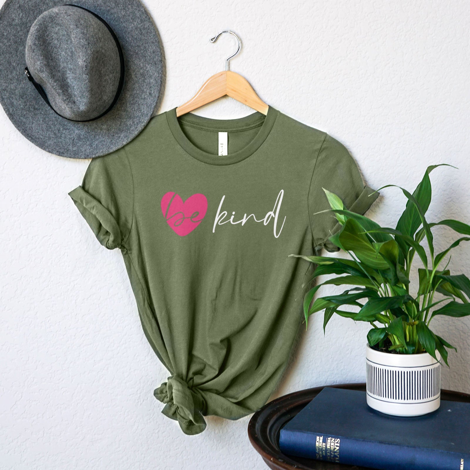 Be Kind Heart Tee Shirts For Women - Christian Shirts for Women - Religious Tee Shirts