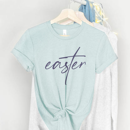 Easter Cross Tee Shirts For Women - Christian Easter T Shirts