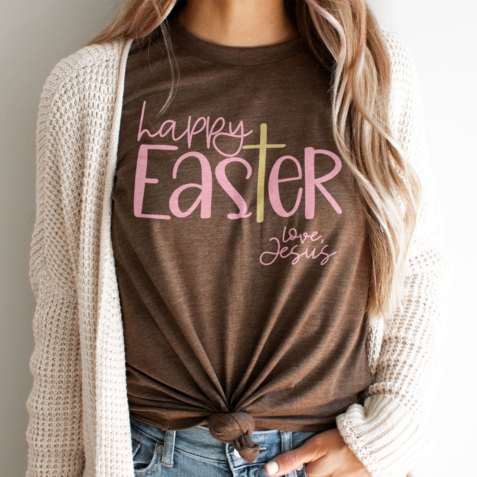 Happy Easter Tee Shirts For Women - Christian Easter T Shirts