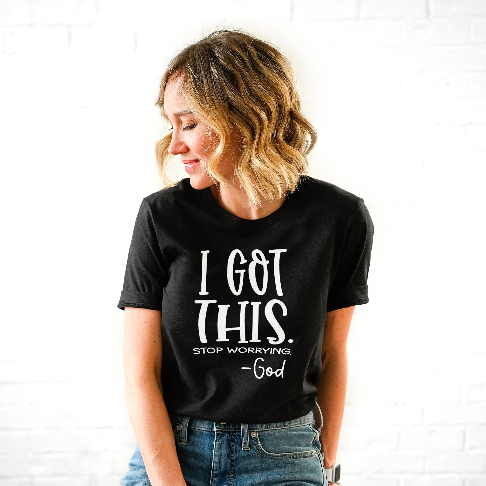 I Got This Stop Worrying Tee Shirts For Women - Christian Shirts for Women - Religious Tee Shirts