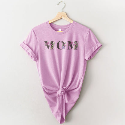 Mom Floral Tee Shirts For Women - Christian Shirts for Women - Religious Tee Shirts