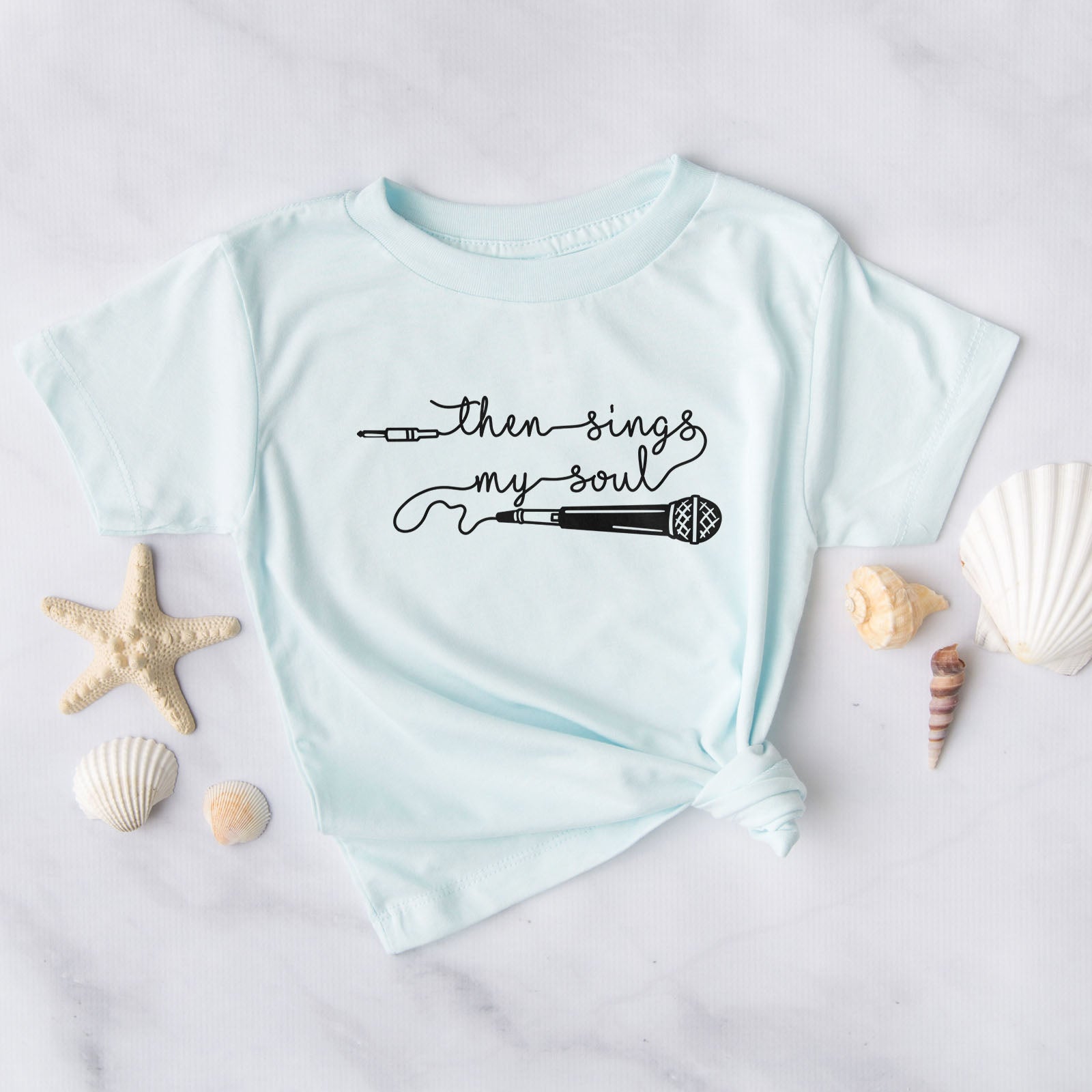 Then Sings My Soul Tee Shirts For Women - Christian Shirts for Women - Religious Tee Shirts