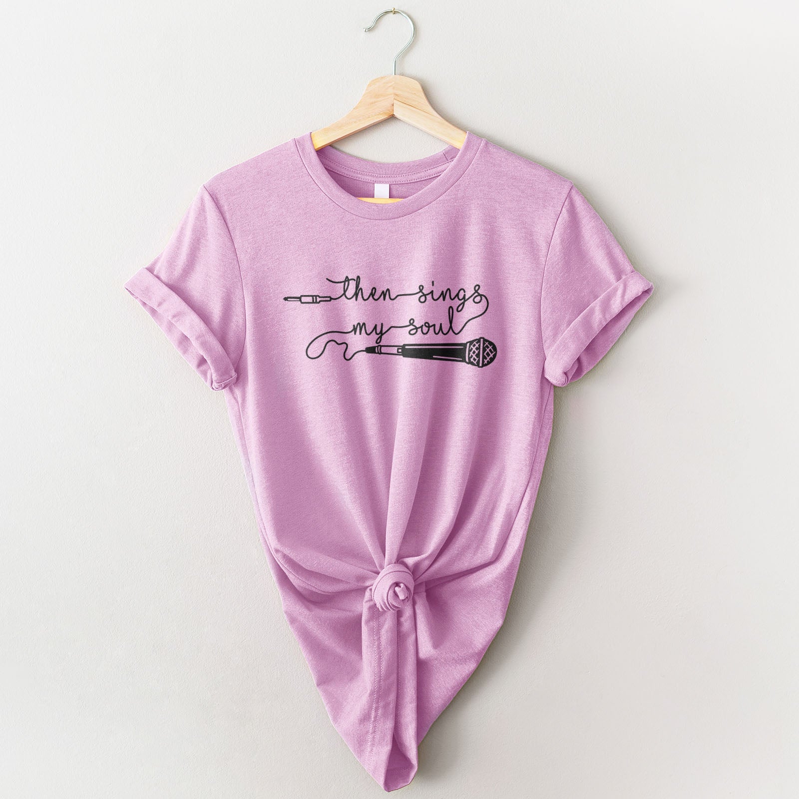 Then Sings My Soul Tee Shirts For Women - Christian Shirts for Women - Religious Tee Shirts