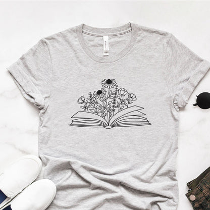 Read and Grow Tee Shirts For Women - Christian Shirts for Women - Religious Tee Shirts