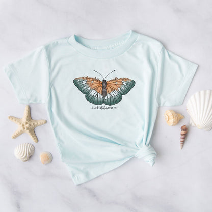 Made New Hand Lettered Butterfly Tee Shirts For Women - Christian Shirts for Women - Religious Tee Shirts