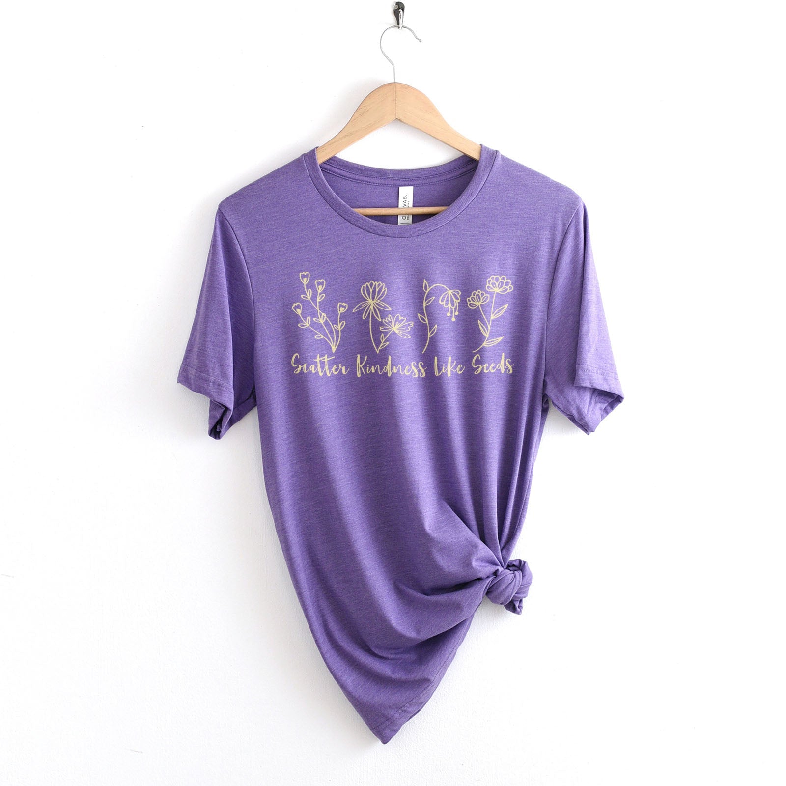 Scatter Kindness Like Seeds Tee Shirts For Women - Christian Shirts for Women - Religious Tee Shirts