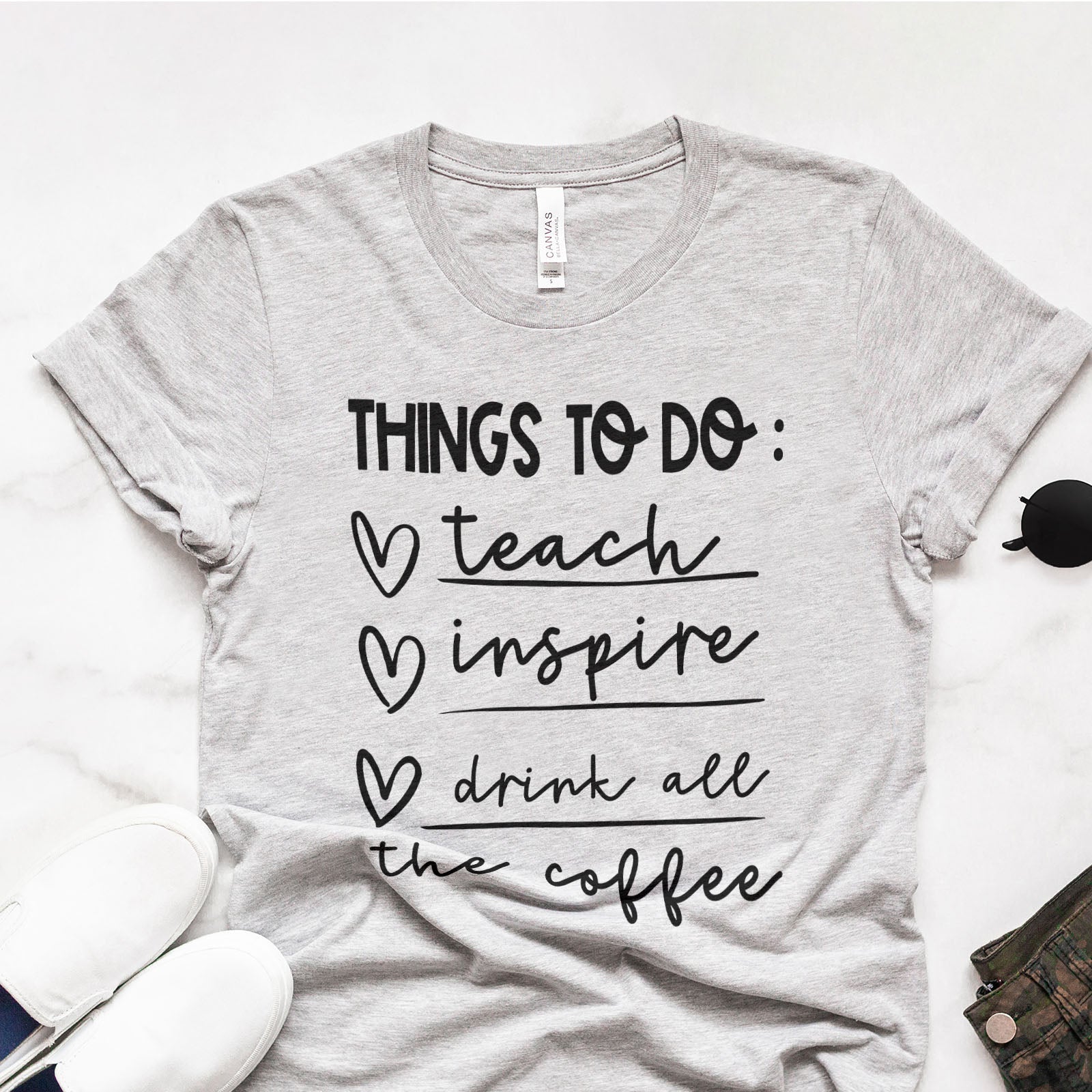 Things To Do Tee Shirts For Women - Christian Shirts for Women - Religious Tee Shirts
