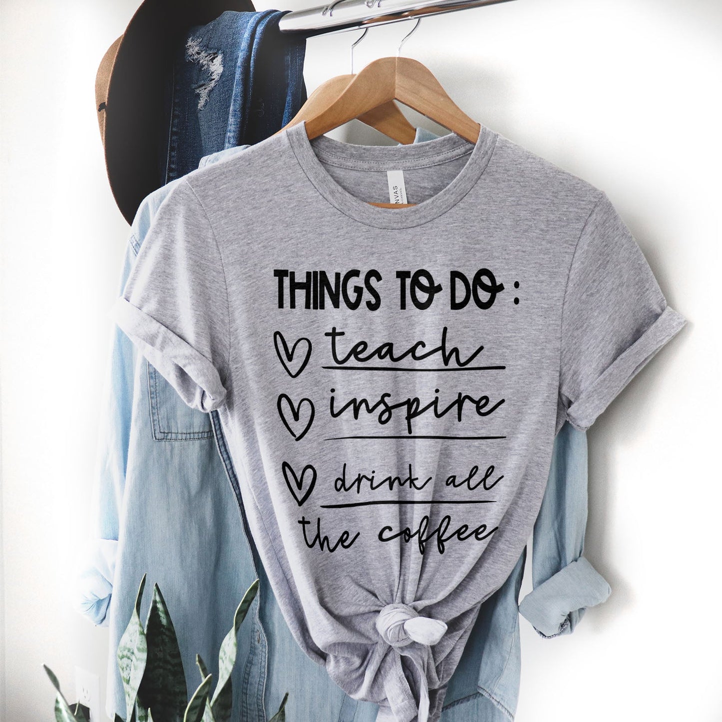 Things To Do Tee Shirts For Women - Christian Shirts for Women - Religious Tee Shirts