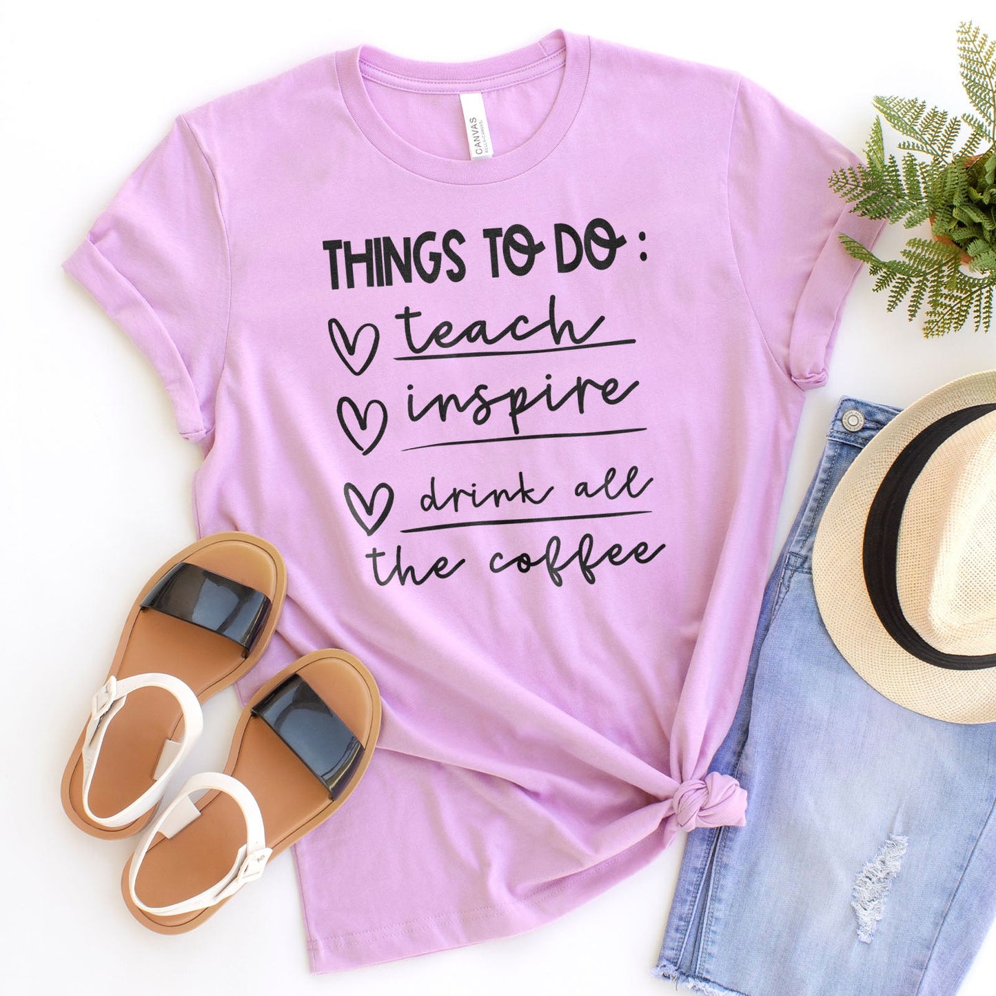 Things To Do Tee Shirts For Women - Christian Shirts for Women - Religious Tee Shirts